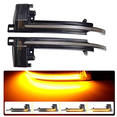 Image de Clignotant gauche et droite à LED pour A udi A4 S4 B8 8K A5 S5 A6 S6 A8 S8 Q3 SQ3 A3 8P (jaune)