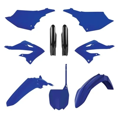 Image de Lot de 9 kit plastiques carrosserie carenage Polisport Mx Yamaha 125, 250 Yz 2022&gt;