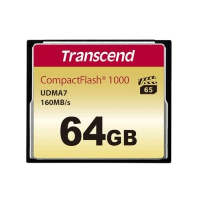Image de Transcend CompactFlash Card 1000x 64GB 64 Go MLC Neuf