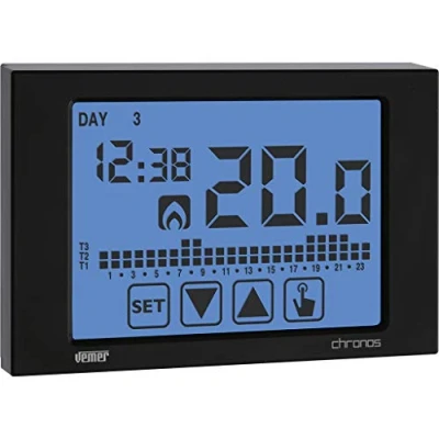 Image de Thermostat Vemer Chronos 230 Écran rétroéclairé Programmation hebdomadaire Tactile