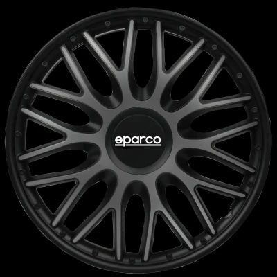 Image de SPARCO Roma SPC1396GRBK Enjoliveurs 13Pouces noir, gris
