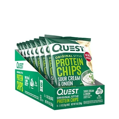 Image de Quest Nutrition Chips Crème Sure/Oignon 8 par Boîte 1 Unité