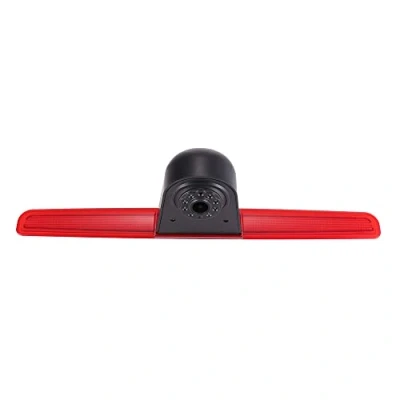 Image de 18mm Objectif de qualité supérieure Lampe Frein Voiture caméra recul pour Transporteur Bus VW T5 Multivan Caravelle (Nouvel élément: Angle et Distance réglable)