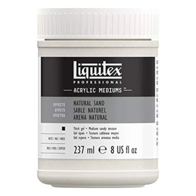 Image de Liquitex Additif Gel Texture Sable Naturel Pot 237ml