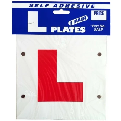 Image de Castle Lot de 2 plaques « L » Autocollantes Marque