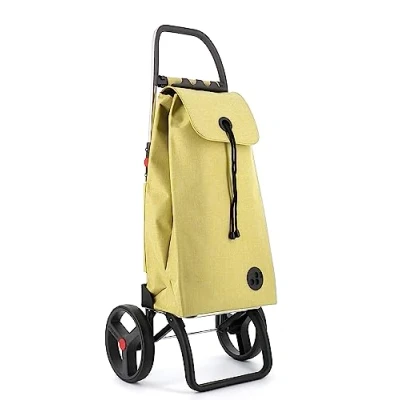 Image de Chariot de Course Rolser I Max Tweed 2 Grandes Roues Pliante Lima