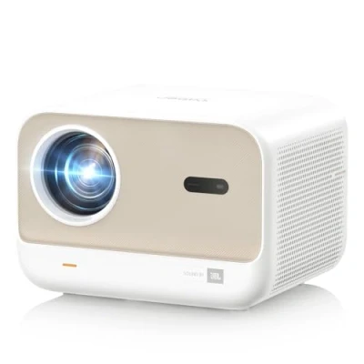Image de Vidéoprojecteur [Son par JBL &amp; 700 ANSI] YABER 1080p FHD Portable WiFi Bluetooth, [Auto Focus Fluide], Mini Projecteur Video, Rétroprojecteur pour Extérieur/iPhone/HDMI/USB/PS5