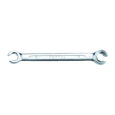 Image de TOPTUL AEEA1011 Clé à dévisser durite rigide frein 150 10x11 satiné chromé Acier chrome vanadium