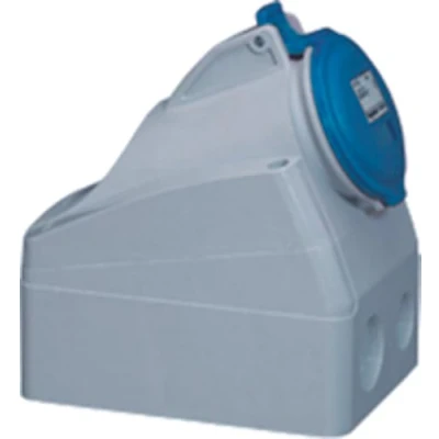Image de Legrand 555154 Prise saillie fixe P17 IP44 16A, 200V à 250V , 2P+T