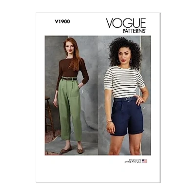 Image de Vogue Patterns V1900B5 Jupe/pantalon pour femme B5 (36 38 40 42 44)
