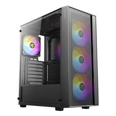 Image de Antec AX65 ARGB Midi Tower Noir Neuf
