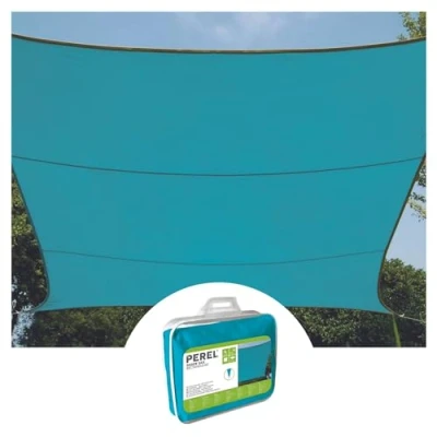Image de Perel Voile d&#039;ombrage, Hydrofuge, 2 x 3 m, 160 g/m², Polyester, rectangulaire, crème