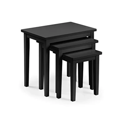 Image de Julian Bowen Tables gigognes Cleo, noir
