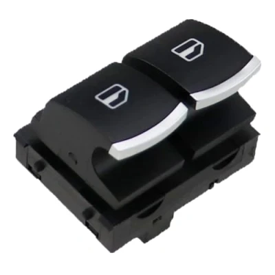 Image de LEDFEWAG Commutateur de Lève vitres côté passager pour Auto 5K3959857 Compatible Golf MK5 MK6 Eos Caddy III Jetta Passat Polo GTI 2