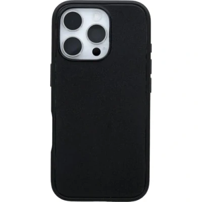 Image de OtterBox Coque Symmetry Series MagSafe pour iPhone 16 Pro, Antichoc, résistante aux Chutes, de Protection Fine, supporte 3X Plus Chutes Que la Norme Militaire, Noir, Livré sans Emballage