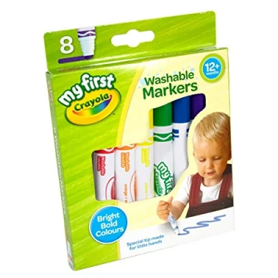 Image de My First Crayola Feutres 81 8109 Multicolores version anglaise
