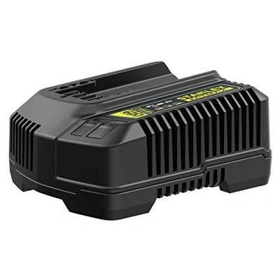 Image de STANLEY FATMAX Chargeur de batterie rapide SFMCB14 QW V20 4A (18 V) pour batteries V20, noir