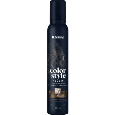 Image de Indola Color Style Mousse Middle Brown 200 ml