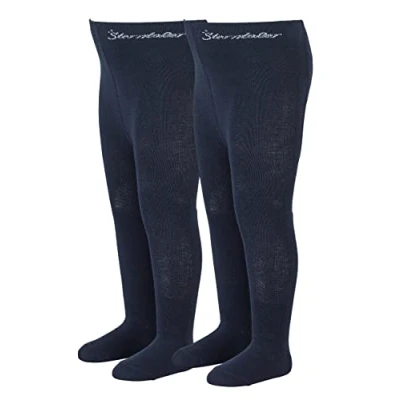 Image de Sterntaler Bébé garçon Calzamaglia Uni Dp Bas Autofixants, Bleu (Marine 300), 68 EU