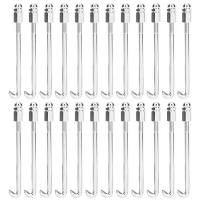 Image de RiToEasysports 24pcs Crochets Banjo, de Tension Banjo Plats Support Rondes Crochet Accessoire