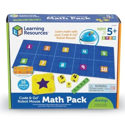 Image de Learning Resources Kit de maths Souris robot