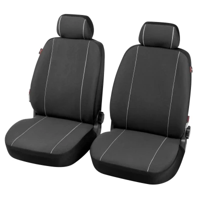Image de WALSER Modulo 13556 Couverture de siège noir Polyester avant RENAULT: Clio 2, 3, 4, VOLKSWAGEN: Fox 3/5 portes, Touran I, Polo V portes