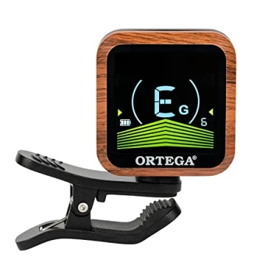 Image de Ortega Guitars Accordeur chromatique/multi mode rechargeable à clipser (OETRC)