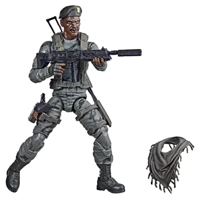 Image de G.I. Joe Classified Series, Figurine Lonzo Stalker Wilkinson 46 de Collection 15 cm, Accessoires Multiples, Emballage spécial F4024 Multicolore