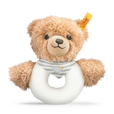 Image de Steiff Schlaf GUT BÄR Greifring Peluche pour enfants, Taille: One Size, Grau