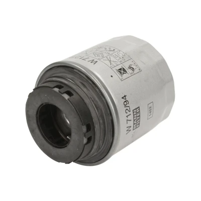 Image de MANN FILTER W 712/94 Filtre à huile 3/4 16 UNF 1B avec deux clapets de non retour vissé VOLKSWAGEN: Golf 6 Cabrio, Tiguan I, Polo V 3/5 portes
