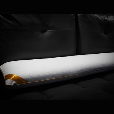 Image de SAMPUR Traversin Gold Bloc à mémoire de Forme microperforée Déhoussable et Lavable Soutien adaptabilité (150_cm)