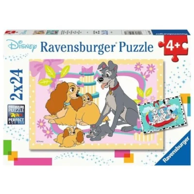 Image de Ravensburger Puzzle Enfant Puzzles 2x24 p Les chiots Disney Dès 4 ans 05087