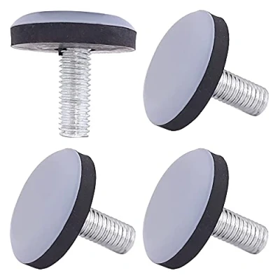 Image de cyclingcolors 4x pied réglable téflon ajustable patin vérin vis poussoir butée PTFE (M6)