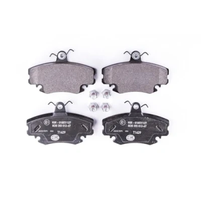 Image de HELLA 8DB 355 012 671 Jeu de plaquettes frein non préparé pour indicateur d&#039;usure RENAULT: TWINGO 1, CLIO 2, PEUGEOT: 205 II 3/5 portes