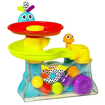 Image de Playskool Jouet musical Explore &#039;N&#039; Grow Busy Ball Popper ; permet aux bébés et tout petits de pratiquer leur motricité Exclusivité Amazon, multicolore