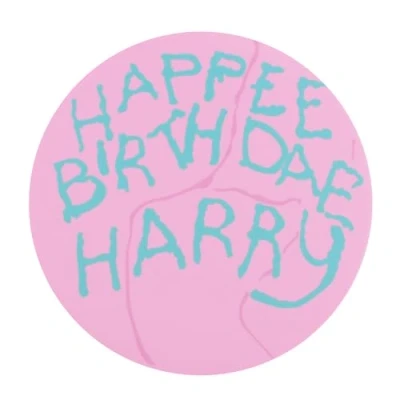 Image de PME Harry Potter Décoration pour Gâteau Disque en Sucre &quot;Happee Birthdae&quot; Hagrid, Grande
