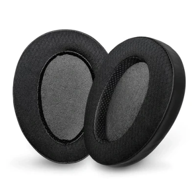 Image de Voarmaks Coussinets en mousse à mémoire de forme compatibles avec Hifiman Arya Ananda Edition XS X HE1000se HE1000 V2 Jade II (polyester hybride)