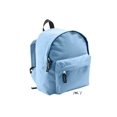 Image de SOL&#039;S Rider Sac à dos classique Enfant Grand compartiment double curseur et poche frontale zippée Ciel