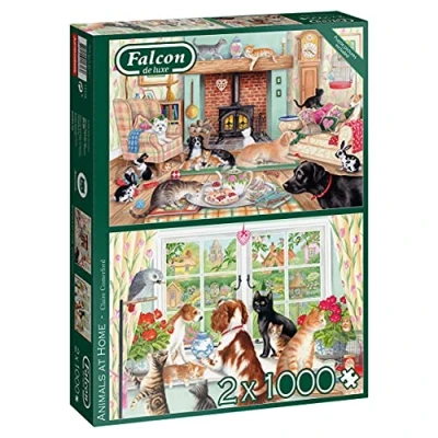Image de Jumbo Animaux à la Maison Casse têtes, 11318, Multicolore