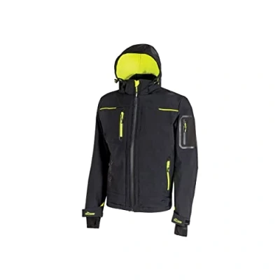 Image de U Power FU187BC 5XL Chaqueta Soft Shell Con Capucha gama Future Modelo Space Black Carbon Talla