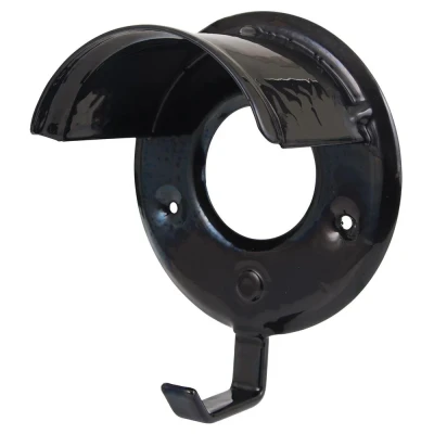 Image de Stubbs Porte Bride Rond Plastifié Noir