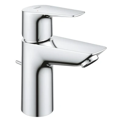 Image de GROHE QUICKFIX StartEdge Robinet de Salle Bains lavabo, mousseur économie d&#039;eau, avec Tirette, Installation et Nettoyage Facile, Taille S, chromé, 24196001 (Import Allemagne)