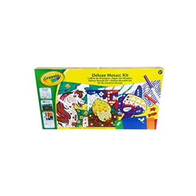 Image de Crayola Coffret de Mosaïque Loisir créatif Kits d&#039;activités à partir 3 ans Jeu coloriage et dessin