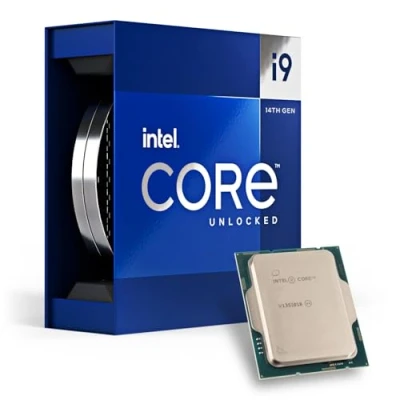 Image de Intel® Core™ i9 14900KS, processeur pour PC de Bureau, 24 cœurs (8 P Cores + 16 E Cores) 36 Mo Cache, jusqu&#039;à 6,2 GHz