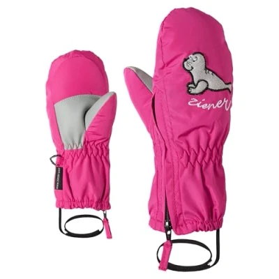 Image de Ziener Le Zoo minis Gants Unisexe Enfants, Minis, Rose (Pop Pink)