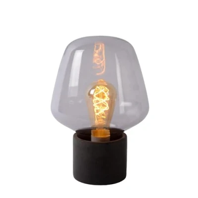 Image de Lucide Becky lampe à poser Ø 20 x 29,5 cm fumé