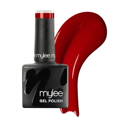 Image de Mylee Vernis à Ongles Semipermanent 8ml [As Red As It Gets] UV/LED Nail Art, Manucure et Pédicure Durable, Usage Professionnel Domestique, Vegan &amp; Cruelty Free