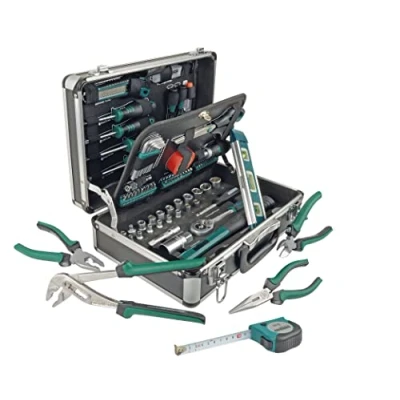 Image de Brüder Mannesmann Tools Set Tool Box, 1 Piece, M29067, Noir