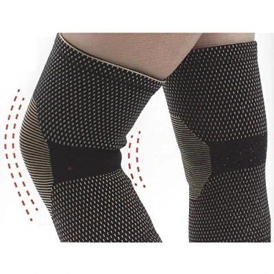 Image de GENOUILLERES CUIVRE CHARBON DE BOIS BAMBOU une paire INTHERMAX©