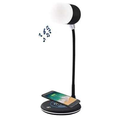 Image de Lampe de bureau avec chargeur induction Blaupunkt BLP3990 133 Noir Neuf